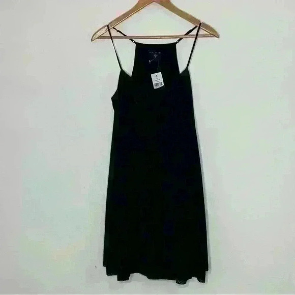 NWT Sanctuary Spring Fling Mini sun Dress Black Womens medium 8/10 - Picture 3 of 11